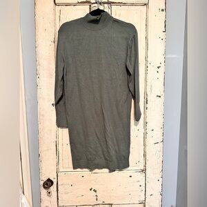Free Assembly Mock Turtle Neck Sweater Dress